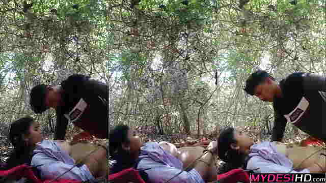 Secret Desi Village Sex Leaked Mms Of Jungle Tryst While Boyfriend Is Away